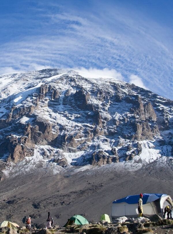 Mt. Kilimanjaro Summit from Karanga Camp